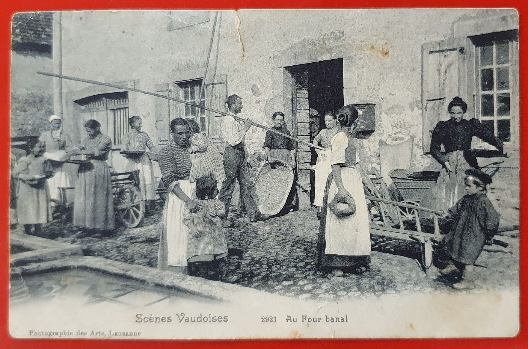 Cartoline postali: Penthaz - Dorfbackofen – Usato da Kreuzlingen venduto da Rschweiz1