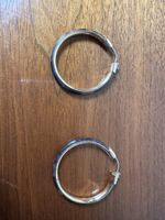 Élégantes boucles d'oreilles Fossel couleur brune
