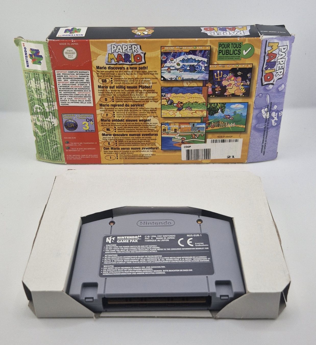 Nintendo Spiele: Paper Mario 64 / Nintendo 64 – Gebraucht aus Ollon VD von sushi1224 1