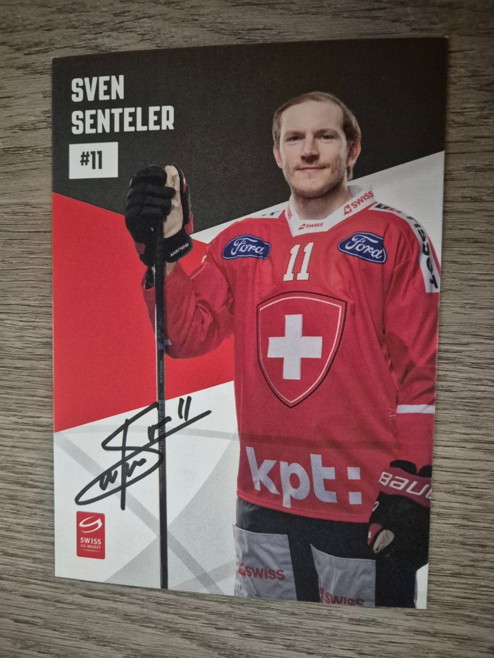 Autografi: Autogrammkarte Sven Senteler Originalunterschrift – Nuovo (secondo la descrizione) da Eglisau venduto da nicij79