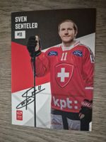 Autogrammkarte Sven Senteler Originalunterschrift