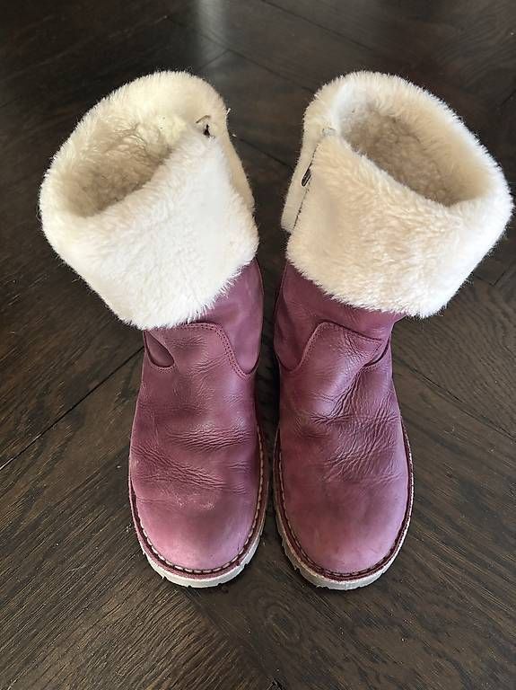 Schuhe für Mädchen: Leder Winterstiefel Gr. 36 – Gebraucht aus Bern von kat_thom
