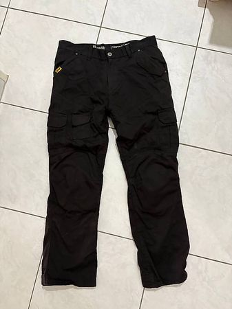 2x Kevlar Jeans für Motorrad Komfort + Schutz + Knieschoner