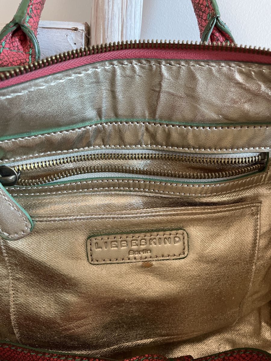 Liebeskind Borse da donna: Liebeskind Tasche Snake rot – Usato da Killwangen venduto da 2001wein 3