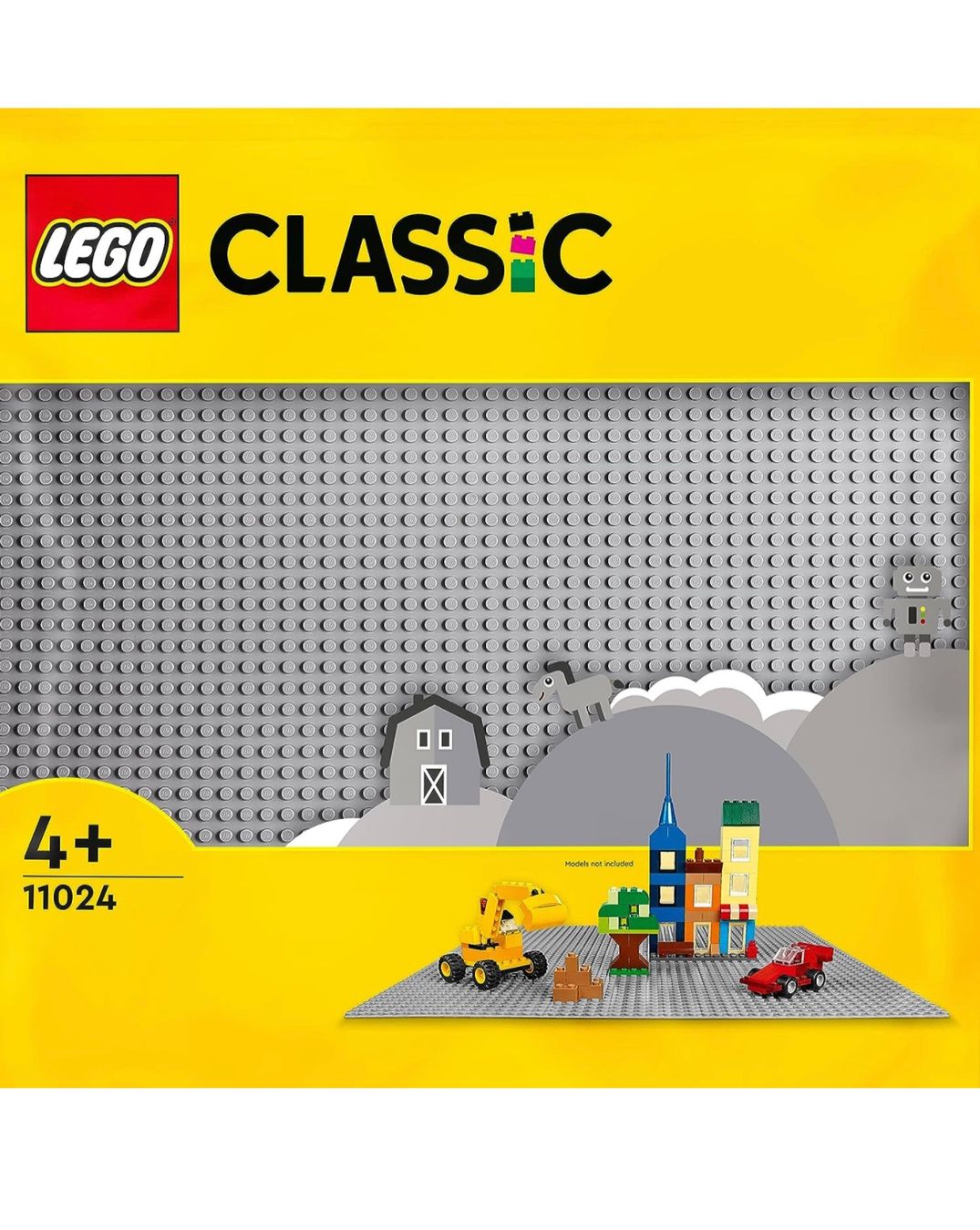 Lego Kit di costruzioni: Lego Classic Baseplate 11024 - grau – Nuovo e nell'imballaggio originale da Oensingen venduto da CSCollectors