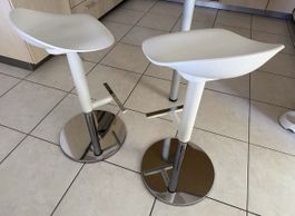 Barhocker IKEA Janinga weiss, höhenverstellbar,guter Zustand