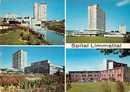 Gruss vom Spital Limmattal - schöne Ansichtskarte