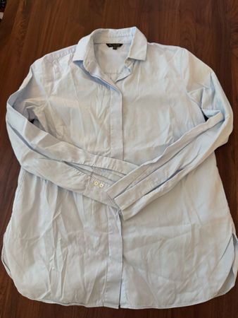 Massimo Dutti Bluse 100% Baumwolle Gr.40