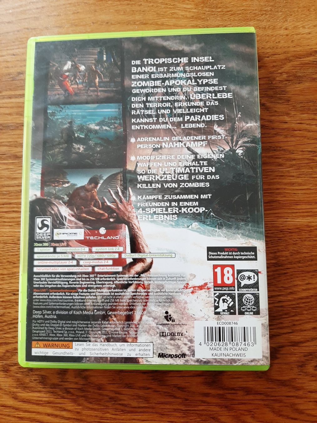 Giochi: Xbox 360 Dead Island – Usato da Zürich venduto da Chrishol 1