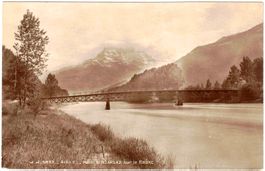 AIGLE - Pont D'ILLARSAZ sur Rhône ca. 1920 (VD)