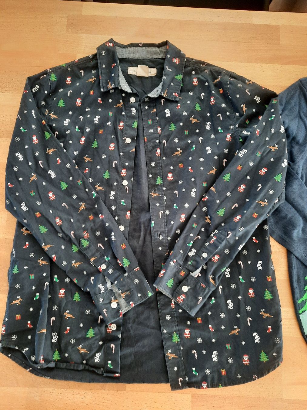 H&M Lotti & Set di vestiti: Weihnachts-Hemd & Pullover Set, festlich, Gr. 158/164 – Usato da Jonschwil venduto da sonja8472 1