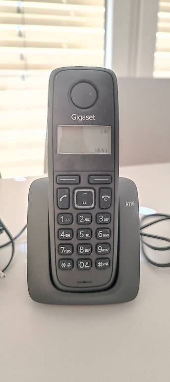 Telefoni: Téléphone fixe Gigaset A116 noir – Usato da Petit-Lancy venduto da cinsua