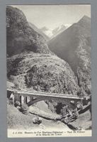 CHEMIN DE FER MARTIGNY-CHÂTELARD, PONT DE FINHAUT, *