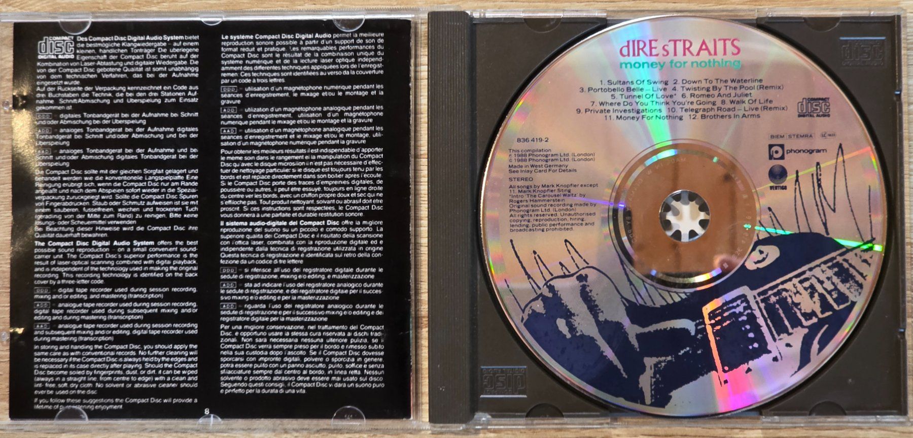 CD: Dire Straits Money for Nothing – Usato da Rohrbach venduto da lod_m58r 2
