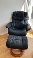 Stressless Sessel mit Hocker Leder