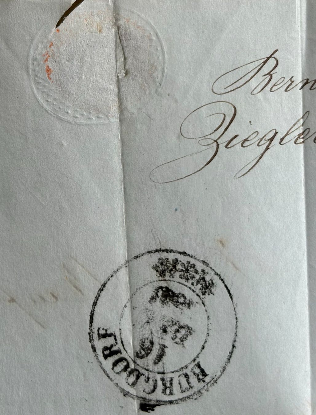 Documenti: HISTORISCHER BRIEF BERN-BURGDORF – Usato da Ostermundigen venduto da wini63 7