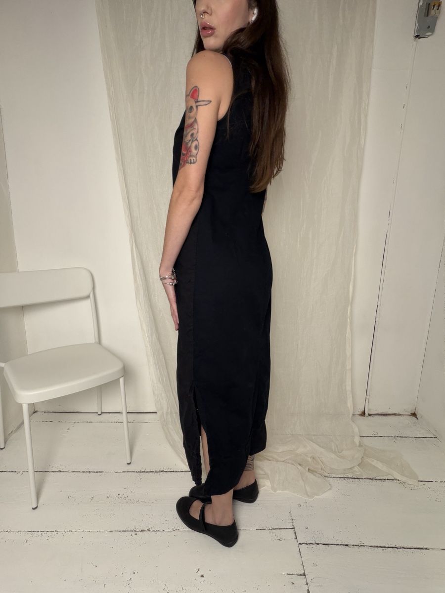Vestiti: Black sleeveless dress, Impulse, size S, good condition – Usato da Knonau venduto da Grapesvintage 3
