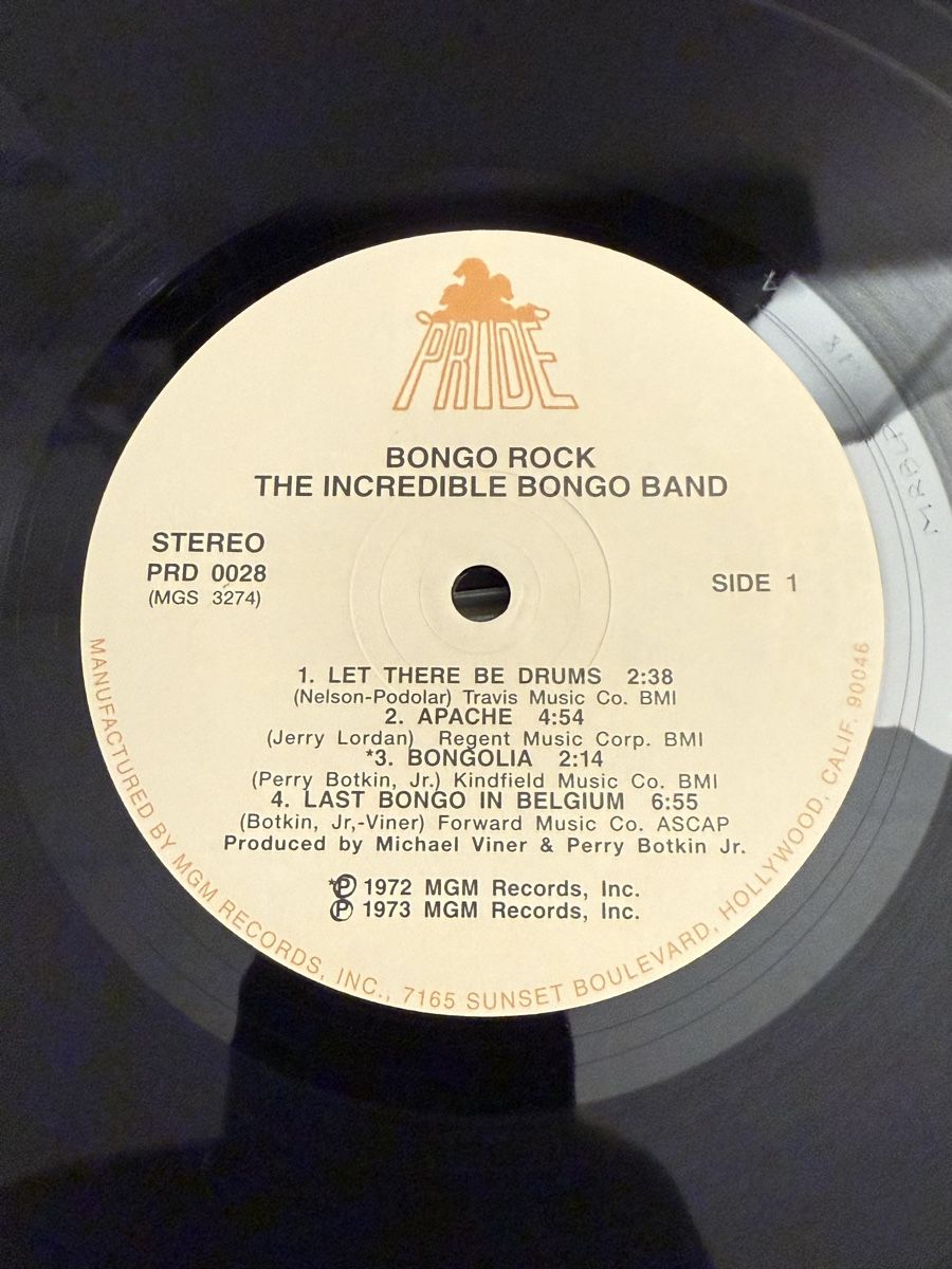 Dischi in vinile: Incredible Bongo Band - Bongo Rock 40th anniversary – Usato da Delémont venduto da Studio_du_soleil 2