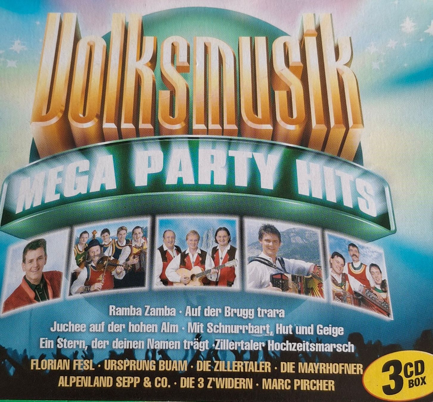 CD: Volksmusik Mega Party Hits – Usato da Reinach BL venduto da Chela04