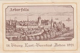 Arbon Kant. Turnfest 1921