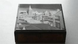 Druckplatte Tiefdruck Stich Ortsbild St.Georgen St.Gallen