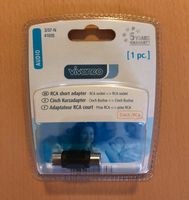 Cinch Adapter Buchse-Buchse, neu/original-verpackt