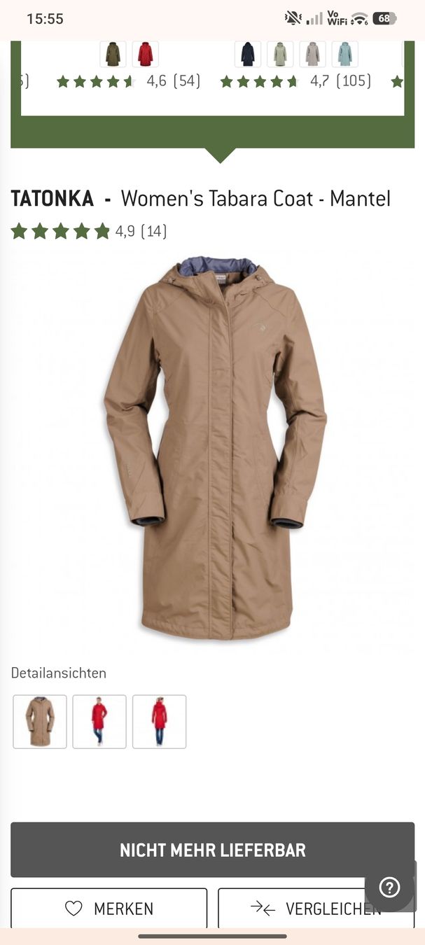 Tatonka Giacche: Tatonka Jacke Mantel 40 – Usato da Ebikon venduto da brombomboli 6