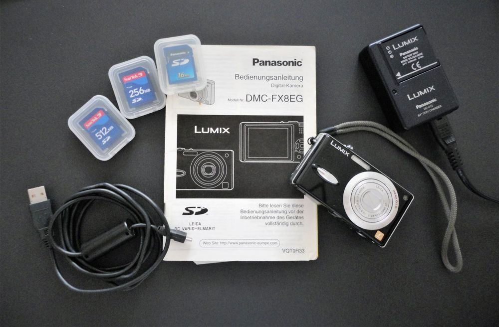 Vhbw 5x cavo dati USB (da USB standard tipo A alla fotocamera) compatibile con Panasonic Lumix DMC-LX100, DMC-LX1 fotocamera, camcorder, 150 cm | Leroy Merlin