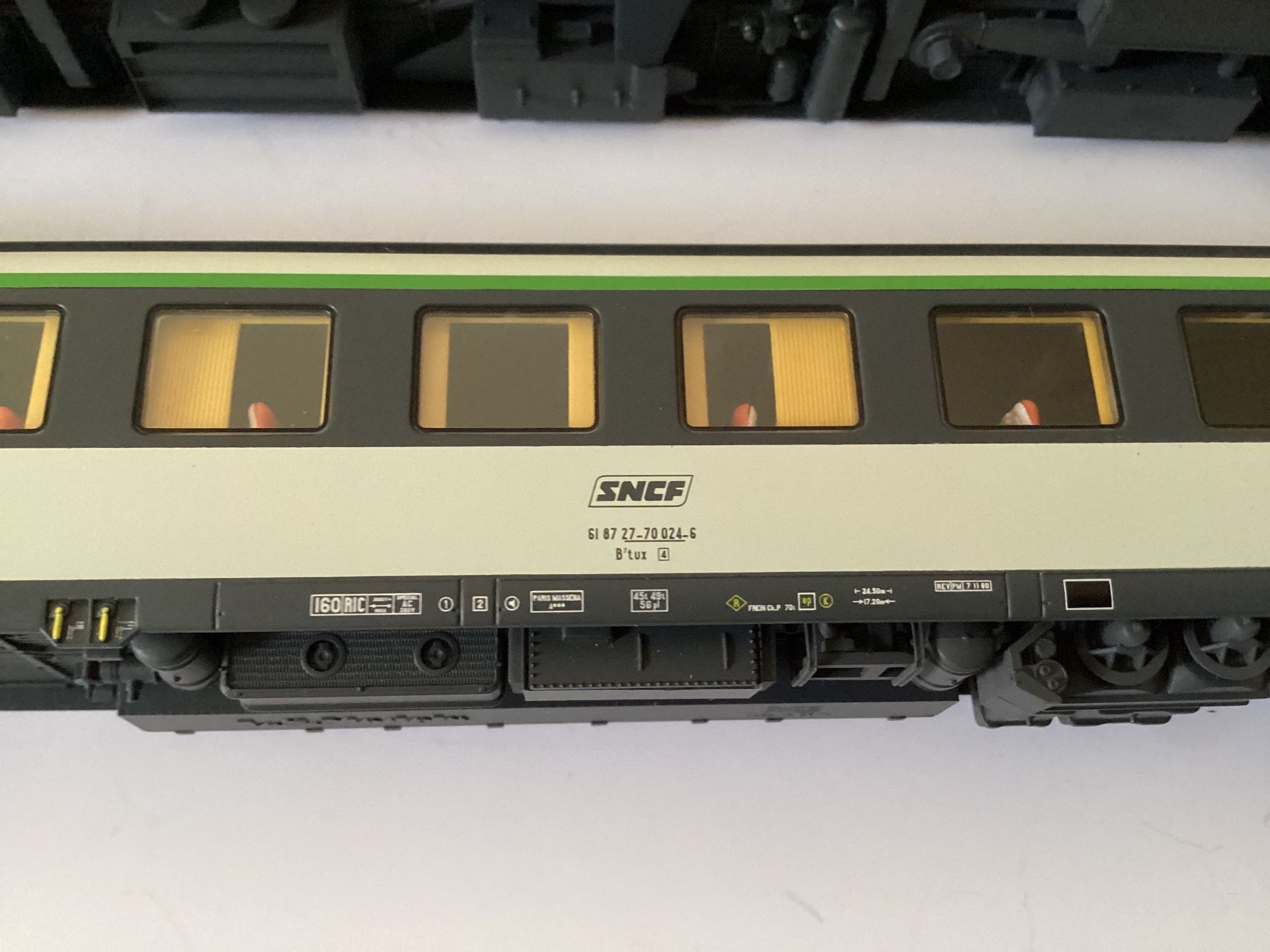 LS Models Trains électriques: LS Models 40131 Set Corail SNCF H0 1:87 – D'occasion à Effretikon par simtek_de 6