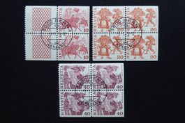 (V538) 1979: Seiten a.Mh. 595H, 596H + 598H ET ʘ