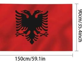 Grosse Albanien Flagge 150x90cm