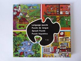 Tolles Sprach Puzzle, Deutsch - Englisch, rar