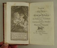 FREUDEN DER CHRISTEN IN GOTT UND RELIGION, MARIA EINSIEDELN