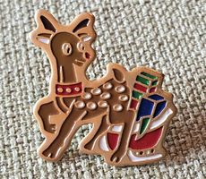 G644 - Pin Rentier  Rudolf