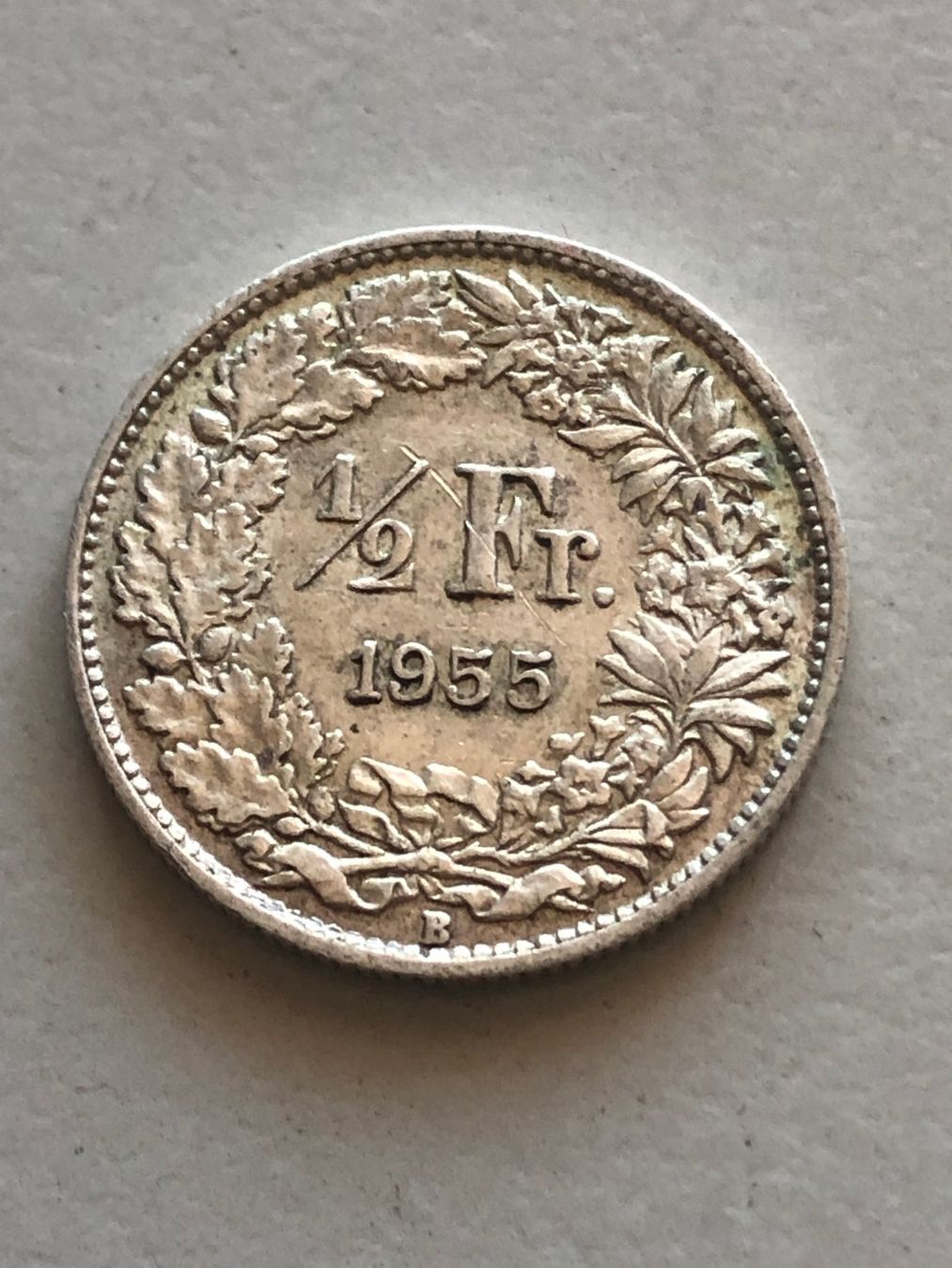 Tutti le monete: 50 Rp. 1955 – Usato da Schötz venduto da Odpa