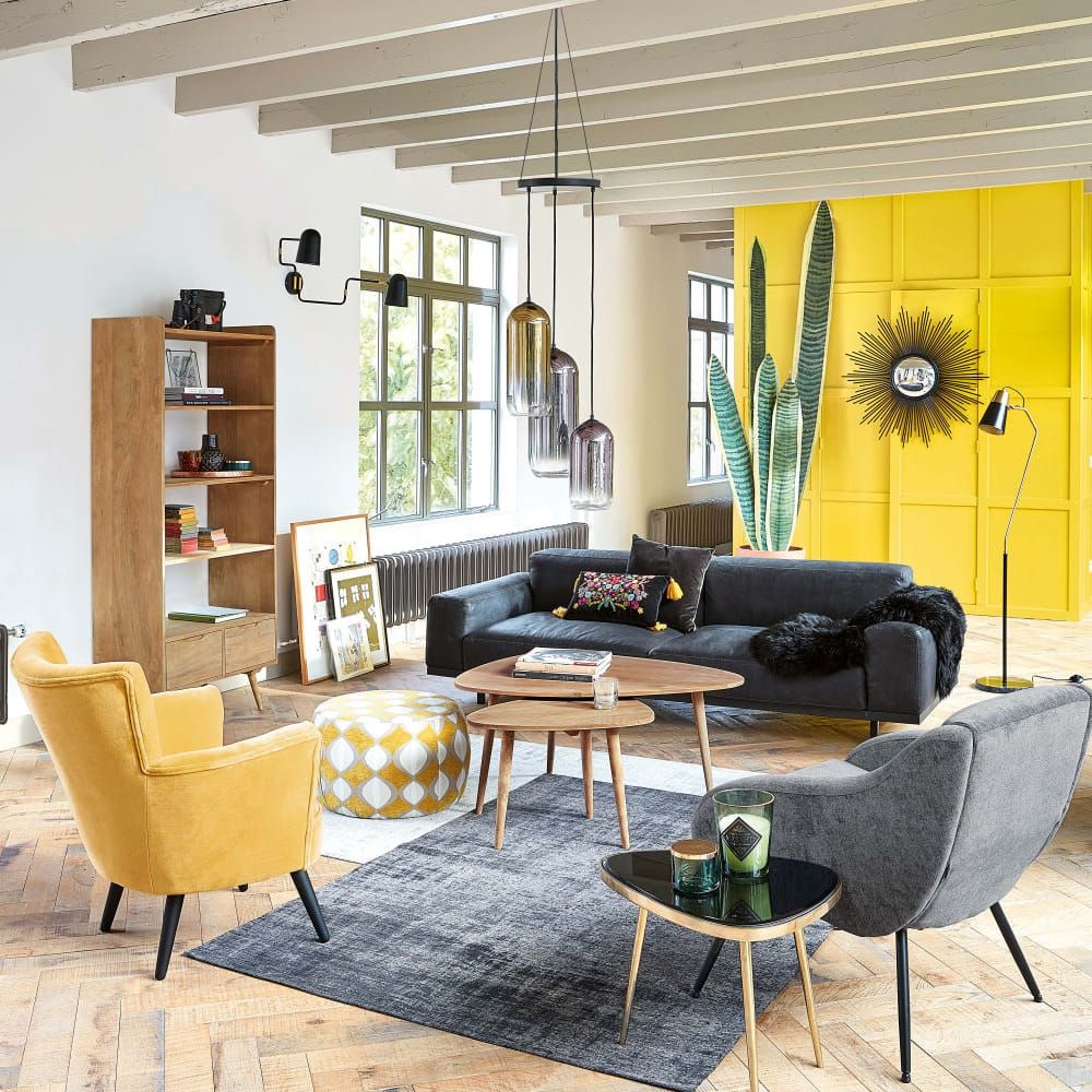 Maisons du monde Tavoli: Table basse vintage en manguier massif – Nuovo (secondo la descrizione) da Lausanne venduto da VelPas 1