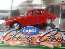 Jaguar Mk II -1959 rot - Corgi Classics  %% Ausverkauf %%