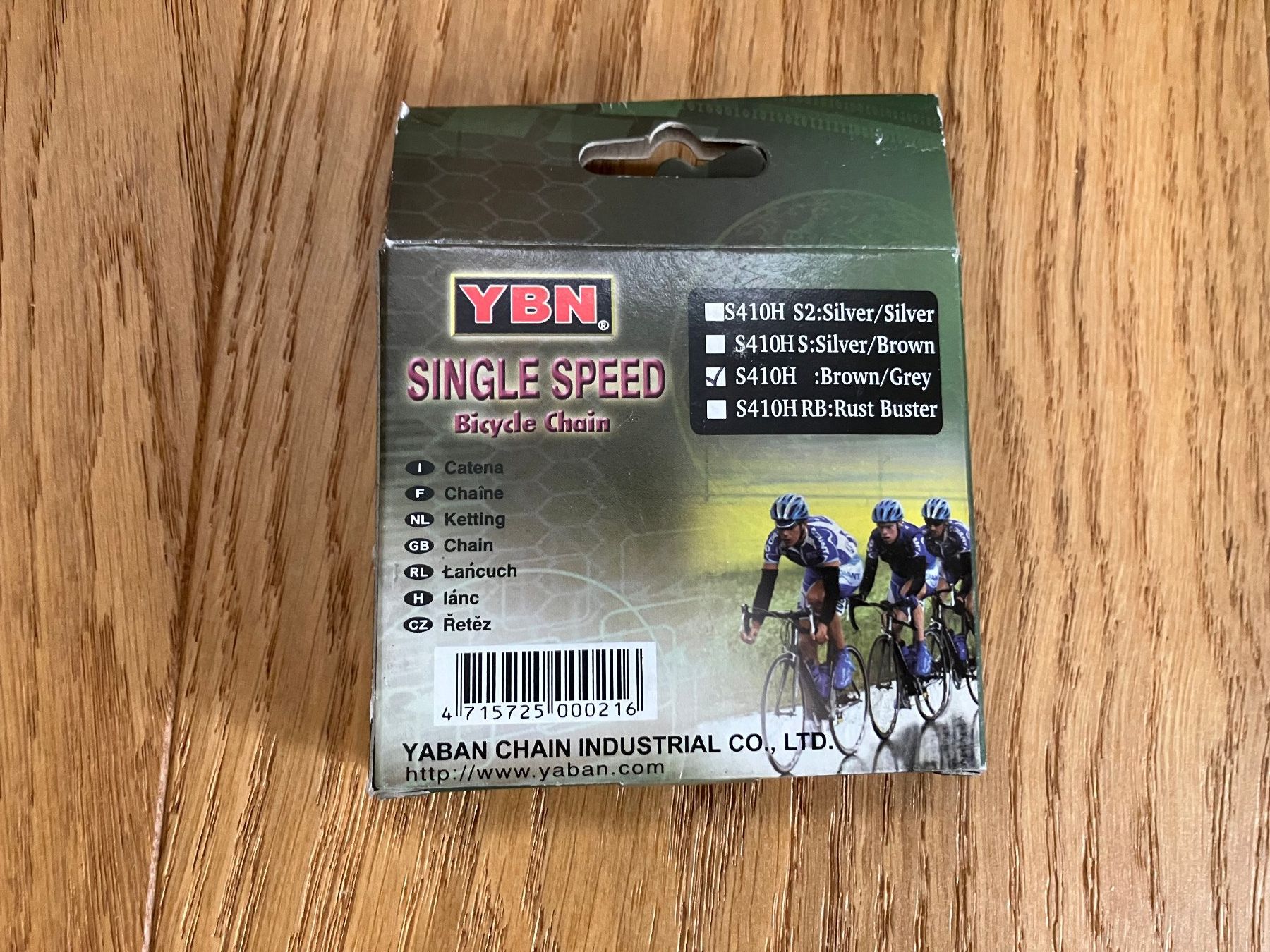 Pezzi di ricambio: YBN Single Speed Kette neu – Nuovo e nell'imballaggio originale da Obermumpf venduto da Estrela67 2