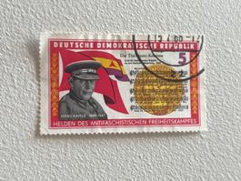 Music Thema Briefmarke