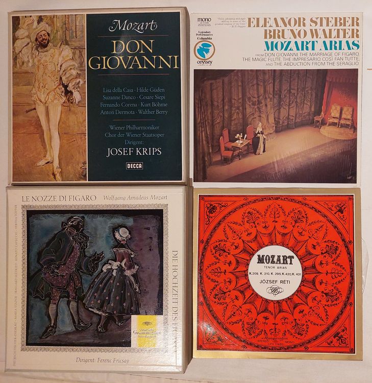 4 Mozart Opern auf 8 LPs (Gebraucht) in Zürich für CHF 7 – mit ...