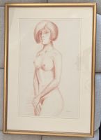 Dessin original nu Jean-Charles Knupfer (1925 - 1997)