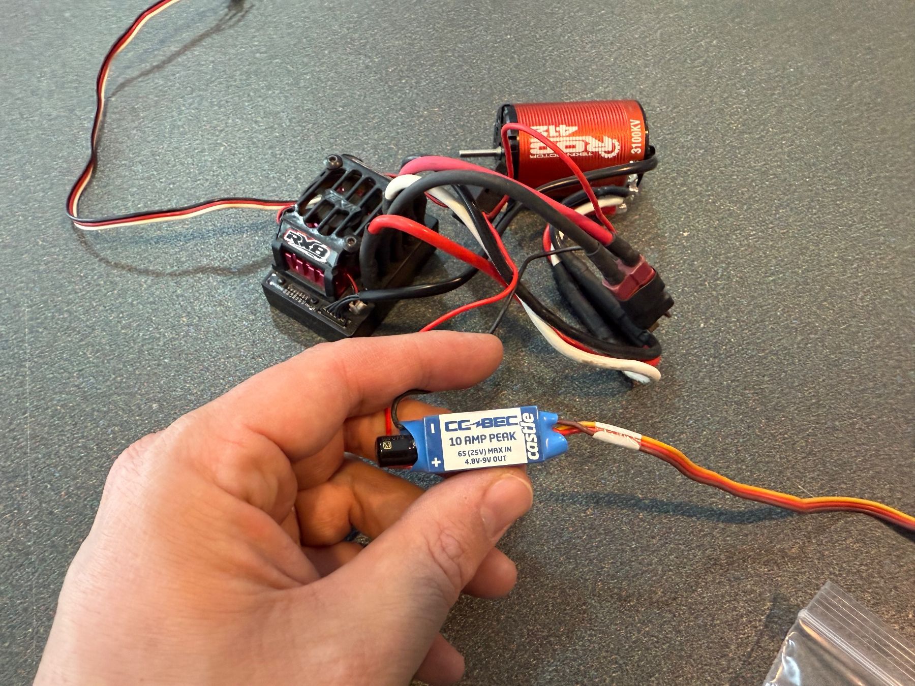 Traxxas Modellismo RC: Tekin Brushless Conversion Traxxas TRX-4 Sensored + Castle – Usato da Chiasso venduto da Carrara-Modellismo 1