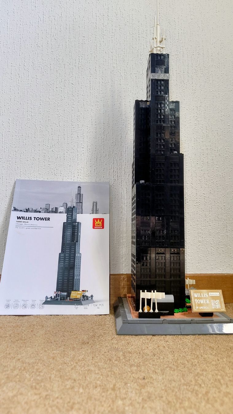 Kit di costruzioni: Wange 5202 Willis Tower Chicago Building Blocks Set 1241 stk – Usato da Glattbrugg venduto da har_jgc7 2
