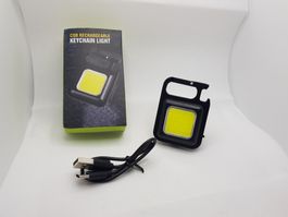 Mini LED Taschenlampe 4 Modus 800 Lumen USB-C