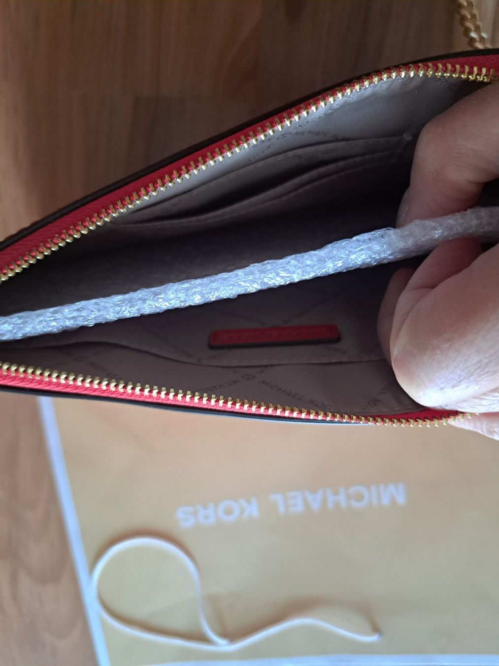 Michael Kors Taschen für Damen: Michael Kors Clutch Set Rot Neu – Neu und originalverpackt aus Oberegg von pumaking 3