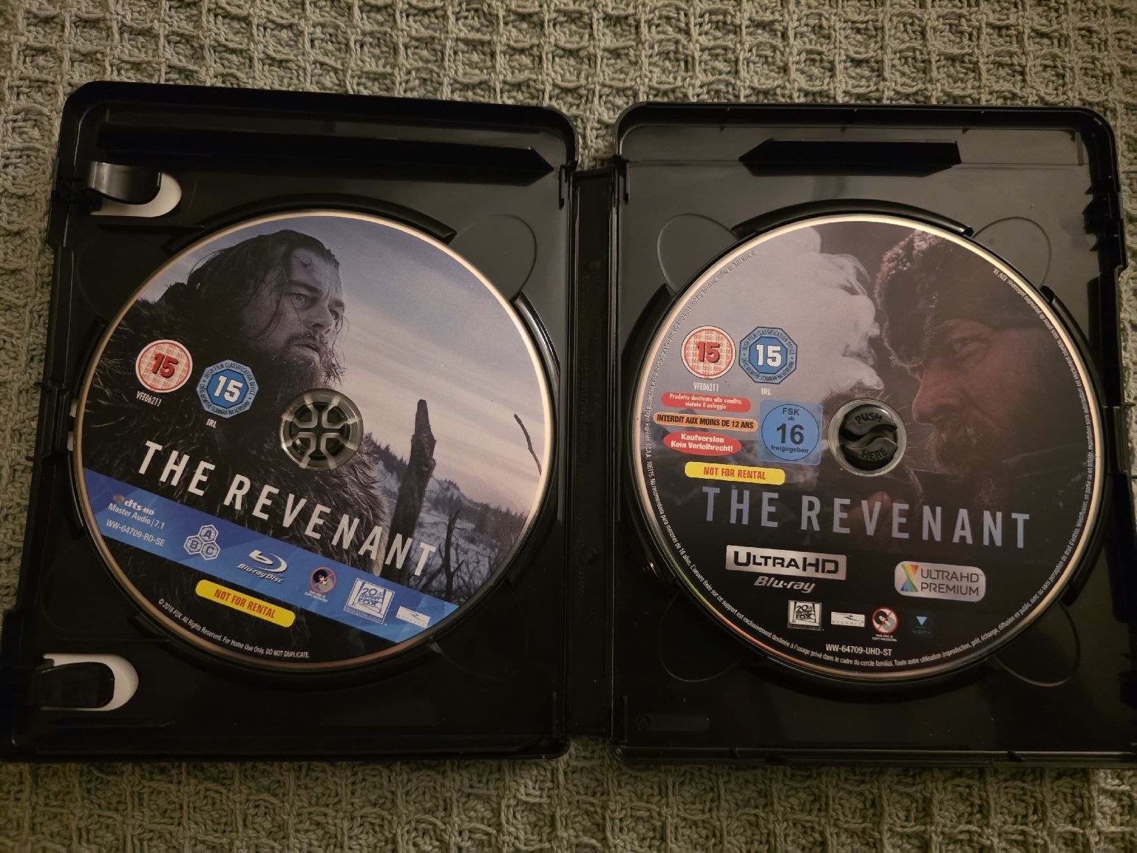 Tutti i DVDs: The Revenant - 4K UltraHD + Blu-ray – Usato da Ellikon a d Thur venduto da razzorblog 2