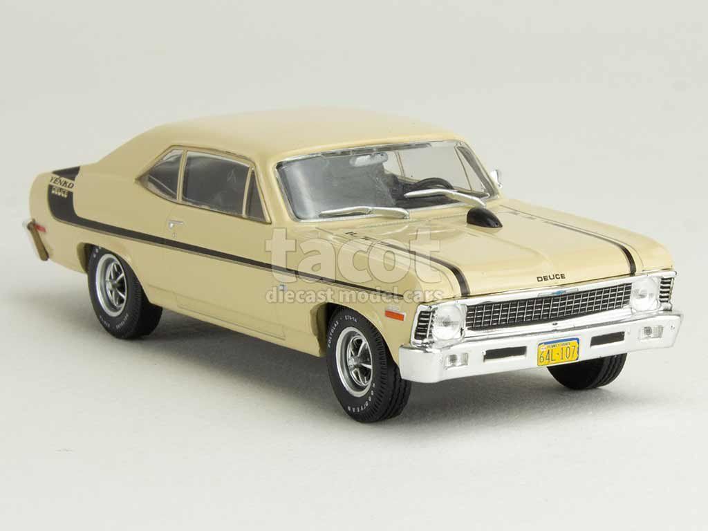 Chevrolet Modellini d'auto: Chevrolet Nova 350 Yenko Deuce 1970 beige / Decor       1:43 – Nuovo e nell'imballaggio originale da Gerlafingen venduto da espero88 3