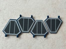 lego x1435pb001 (Flag 5 x 6 Hexagonal with sticker) 4x