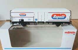 Märklin HO 4733, 1 wagon frigorifique "Rapelli"des FS