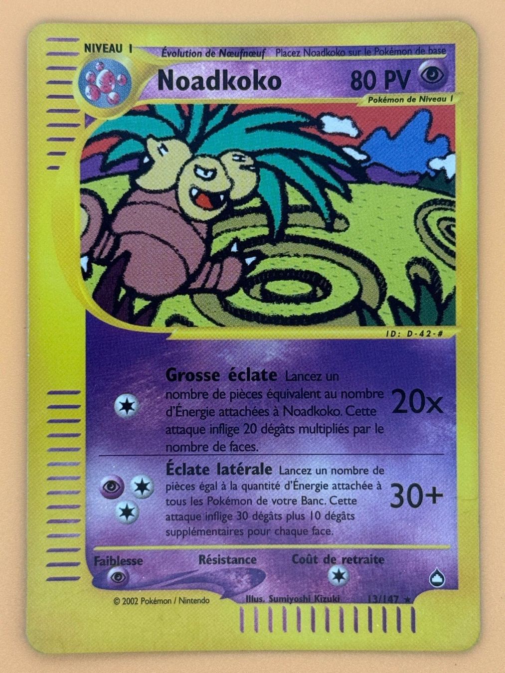 Pokémon Cartes à collectionner: 🇫🇷 Noadkoko 13/147 Reverse Holo Pokémon Aquapolis – D'occasion à Uster par Madame_Cards 2